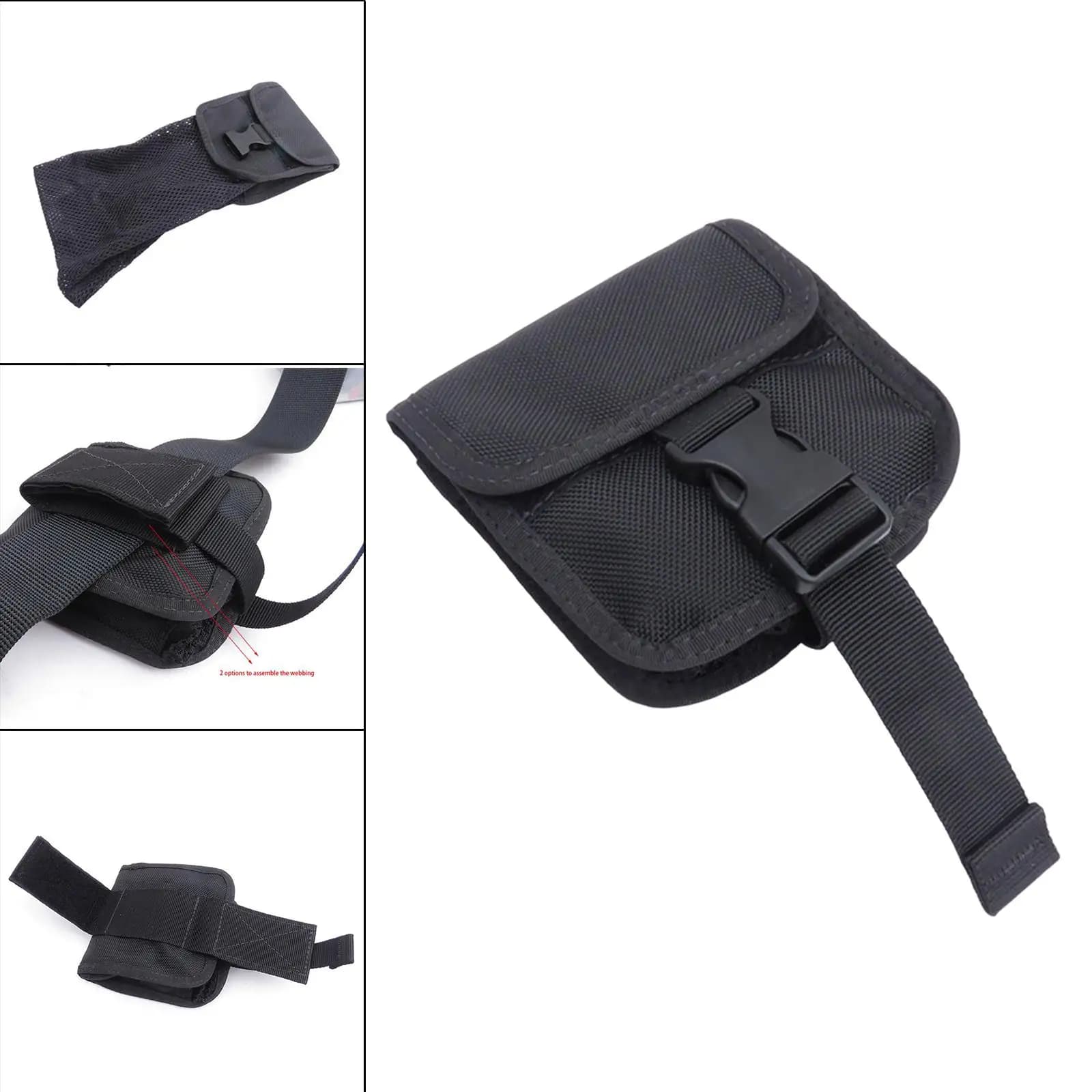 Portable Equipment Housing Nylon pocket Snorkel with buckle Underwater diving cover for collection