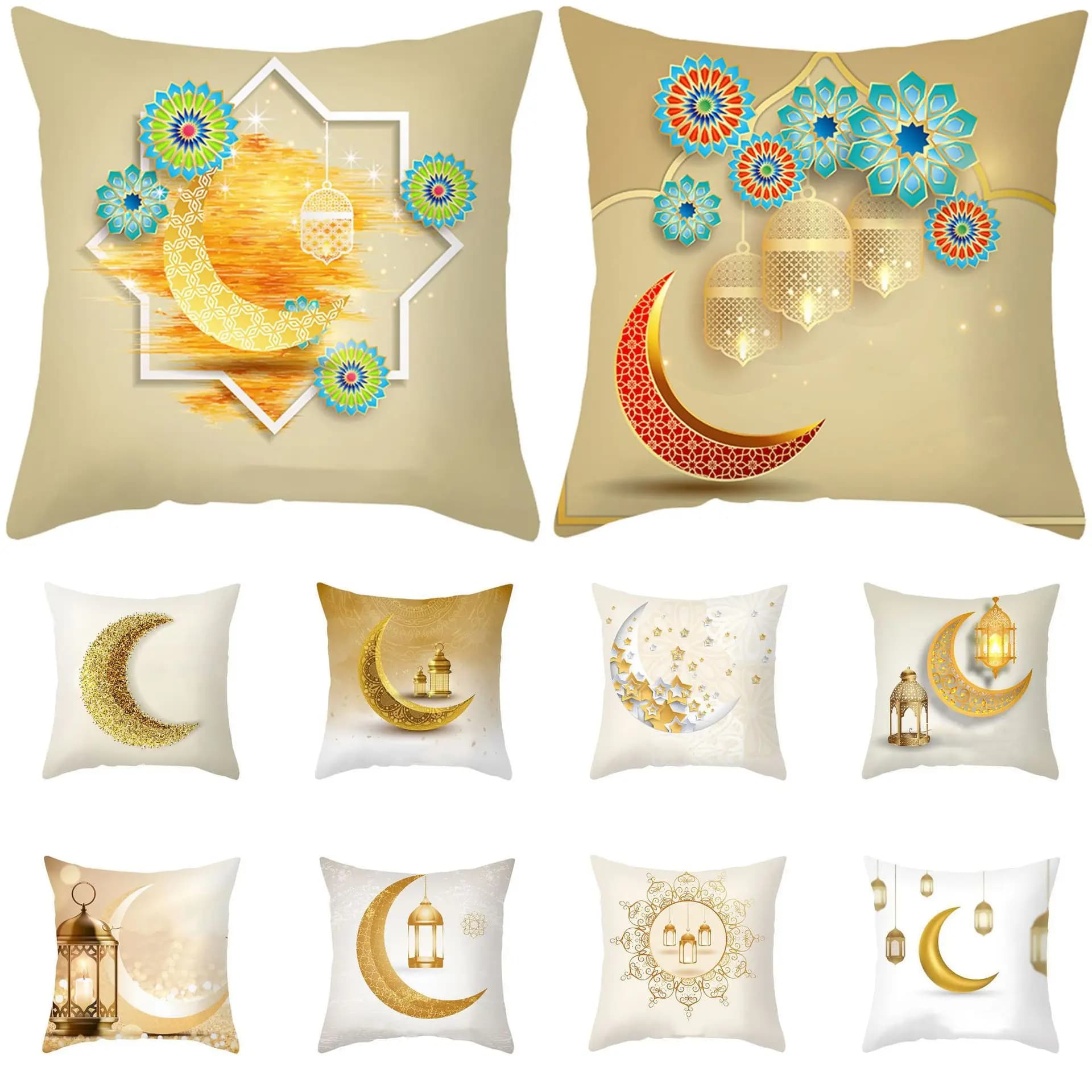 Golden Moon series pillow lining with digital print of short fabric in plush Car shaped sofa cushion for office furniture