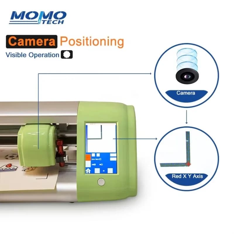 Plotter grafico automatico A3 con software Signmaster Taglierina tessile cinese con tecnologia in vinile