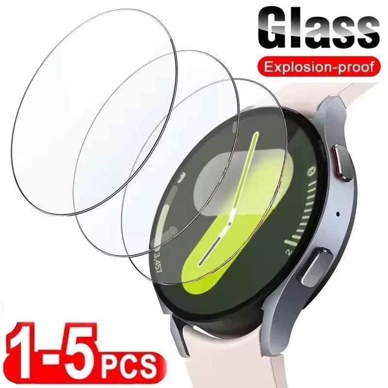 Vetro temperato per Samsung Galaxy Watch 7/6/5/4 44mm/40mm Classic 43mm/47mm Pellicola proteggi schermo in vetro Accessori