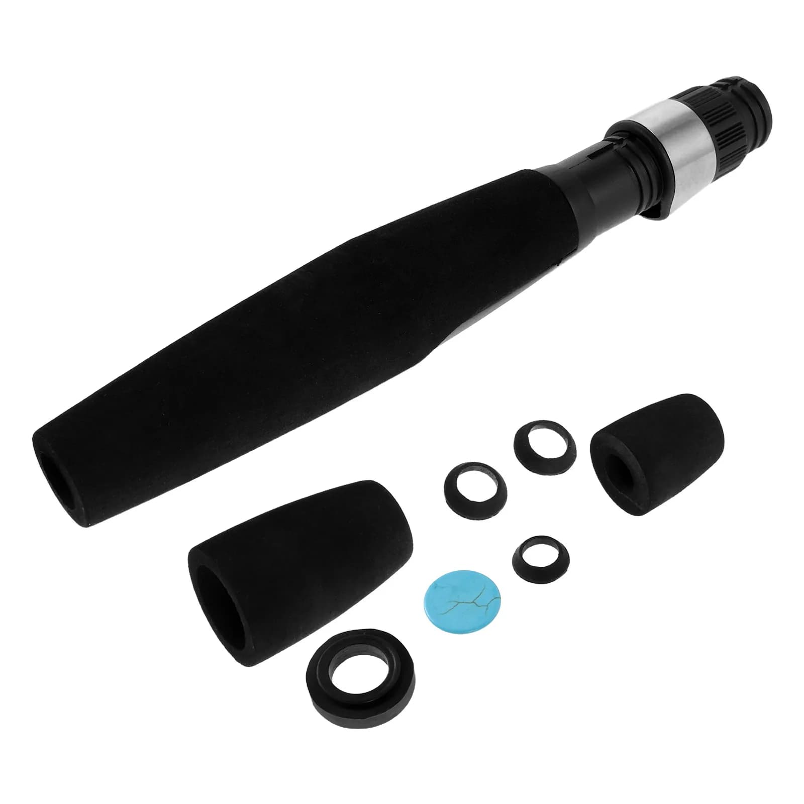 Kit Professionale per la Cura della Barba, Trimmer Elettrico per Capelli Ricaricabile Senza Fili, 5 Lunghezze Regolabili per lo Styling