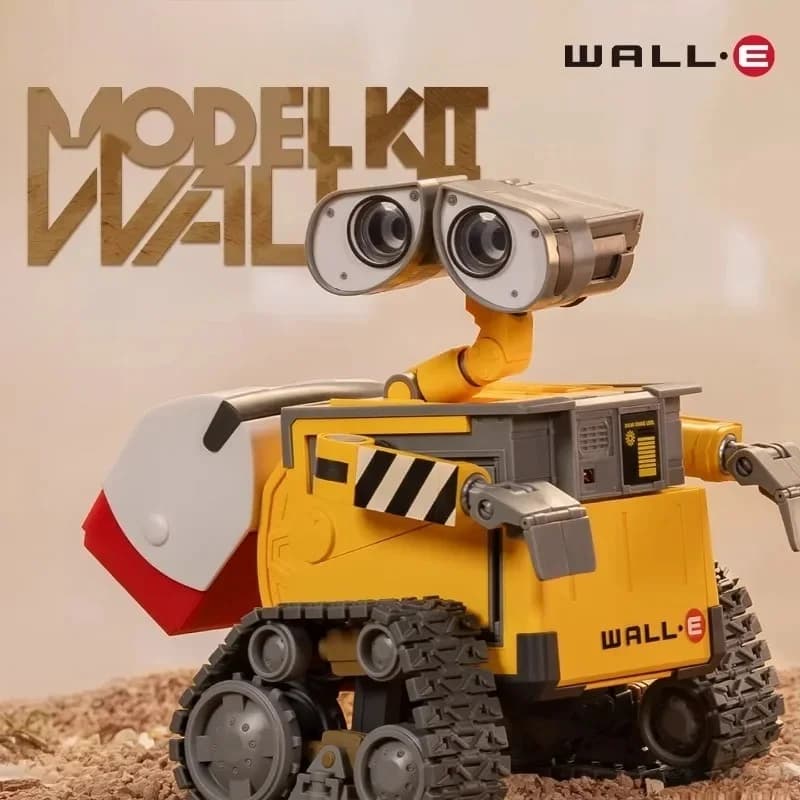 In Stock GOONG WALL E Robot Assembly Model Kit Anime Action Figure Model Doll Toys Hobby Collectible
