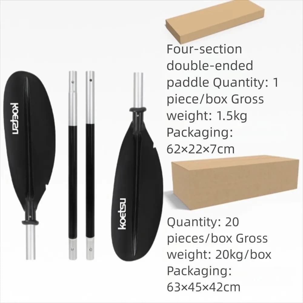 Telescoping Emergency Boat Paddle Lightweight Adjustable Length Boat Oars Aluminum Shaft Canoe Kayak Paddles