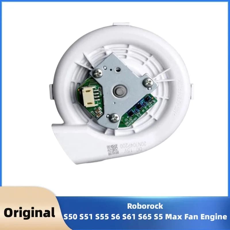 Parti originali del motore della ventola del ventilatore per Roborock S50 / S51 / S55 / S6 / S61 / S65 /S5 Max Accessori motore ventola 2KPa