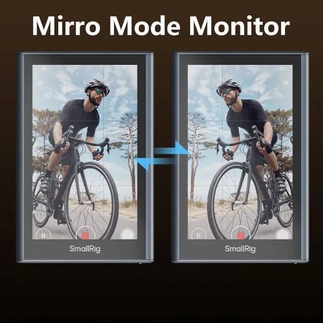 SmallRig Monitor video wireless 4K per kit di tensione del telefono con batteria integrata Magsafe da 1500 mAh compatibile con Android e IOS