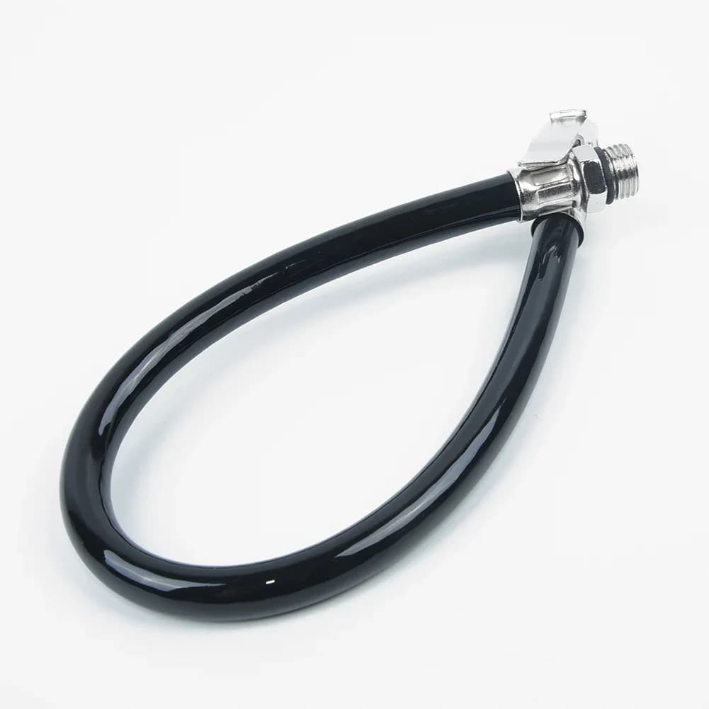 Tubo flessibile per gonfiaggio auto gomma e lega auto camion manometro per pneumatici tubo di gonfiaggio accessori per pistola a pressione per pneumatici