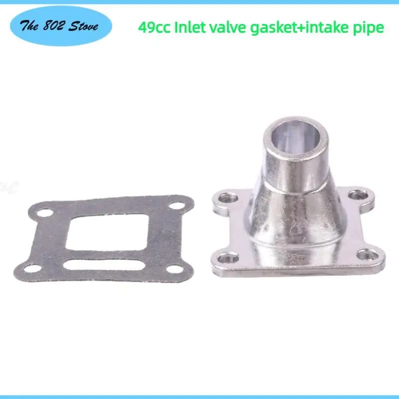 Collettore tubo di aspirazione carburatore con guarnizione per motore a 2 tempi bicicletta motorizzata Mini Moto Dirt Pocket Bike ATV Quad 4 ruote