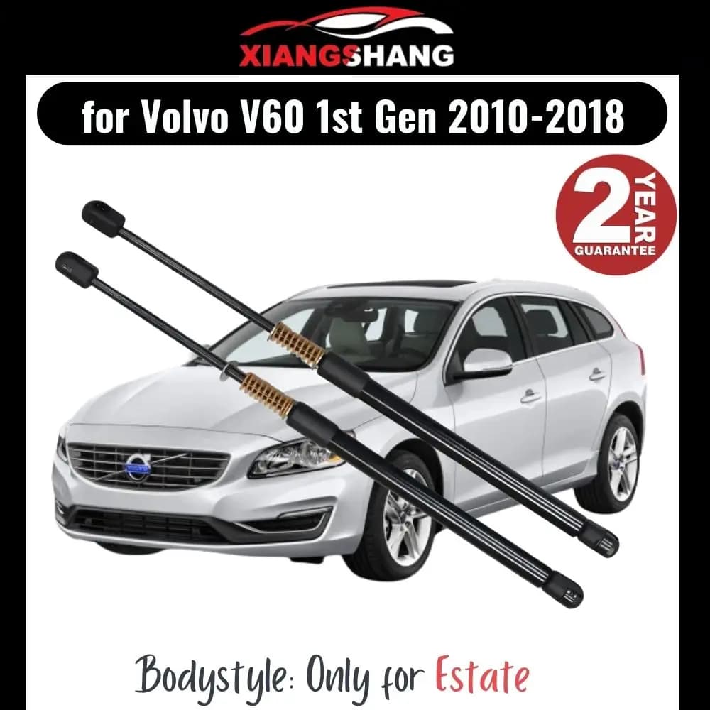 Ammortizzatori Automatici per Bagagliaio Volvo V60 1a Gen 2010-2018, Supporti a Gas con Molle per Apertura Automatica del Bagagliaio
