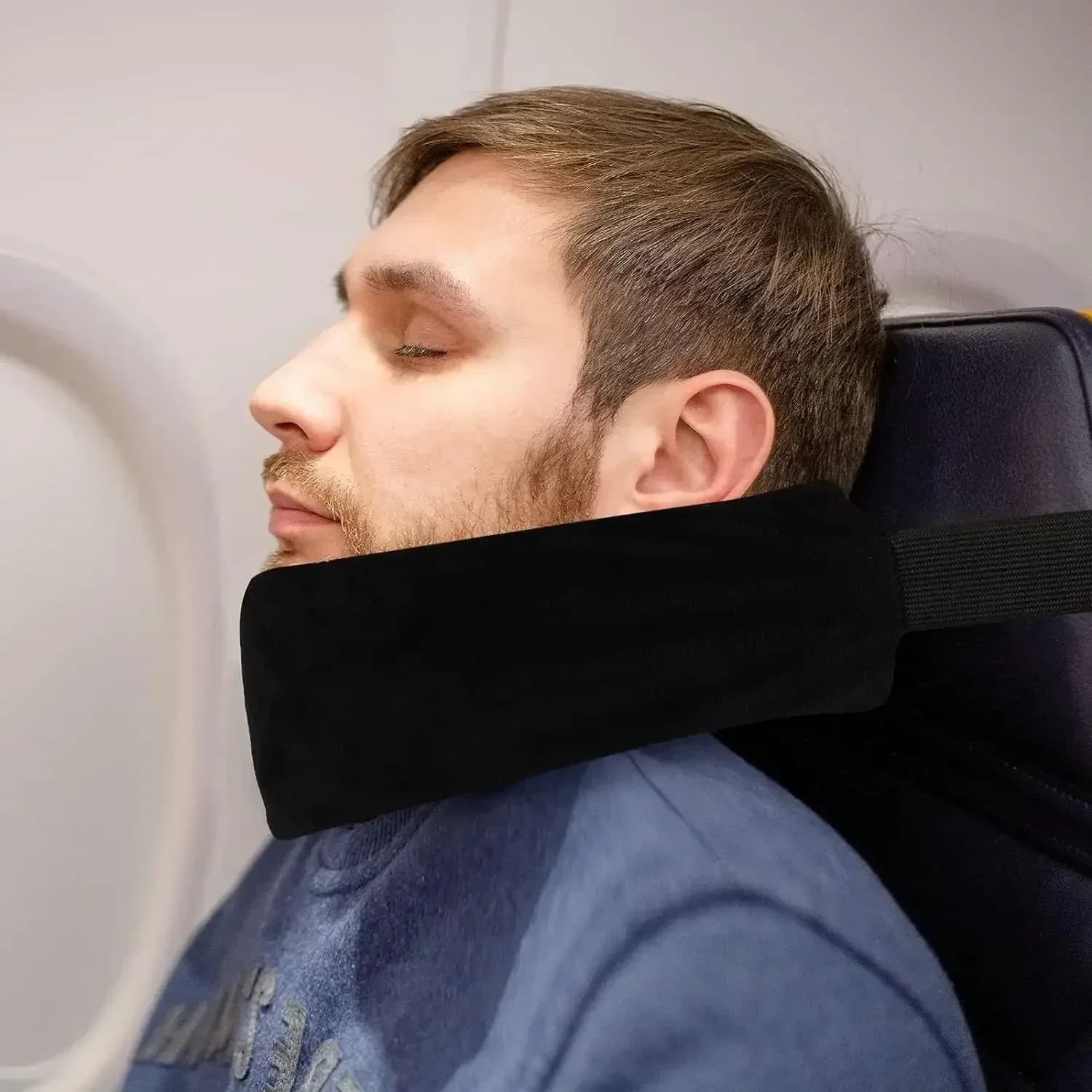 Cuscino per il collo da viaggio Cuscino per il collo per il trasporto del sedile da viaggio Ripetibile per il lavaggio Comodo cuscino per dormire da viaggio
