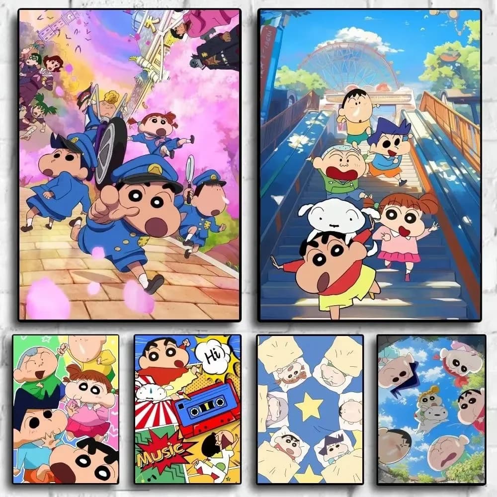 Diamond Painting Cute C-Crayon S-Shin-chan High-End Fashion Diamond Mosaic Handmade Art Exquisite Creative Gift Home Decoration