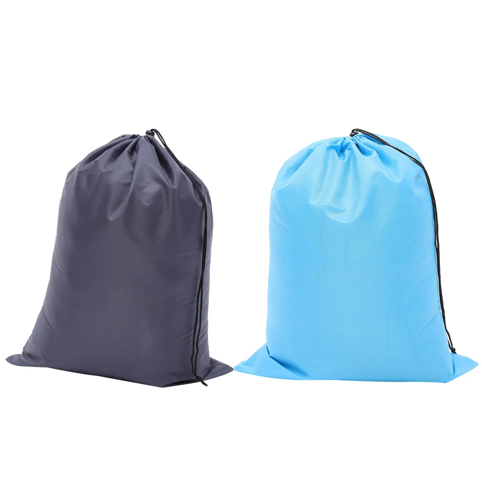2 Sacchi Portabiancheria da Appendere alla Porta in Poliestere, Lavabili, Organizer per Vestiti Sporchi per Armadio, Guardaroba, Viaggi, Casa, Dormitorio, Sacchetto Contenitore