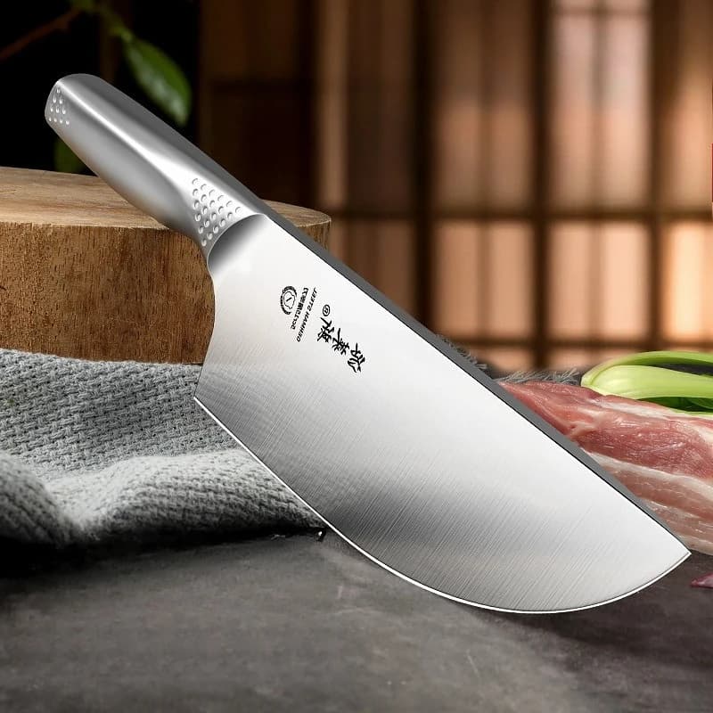 Stainless steel butcher knife for pork, beef, lamb, boner, cut, mannaia, 5Cr15, durable knives, kitchen utensils