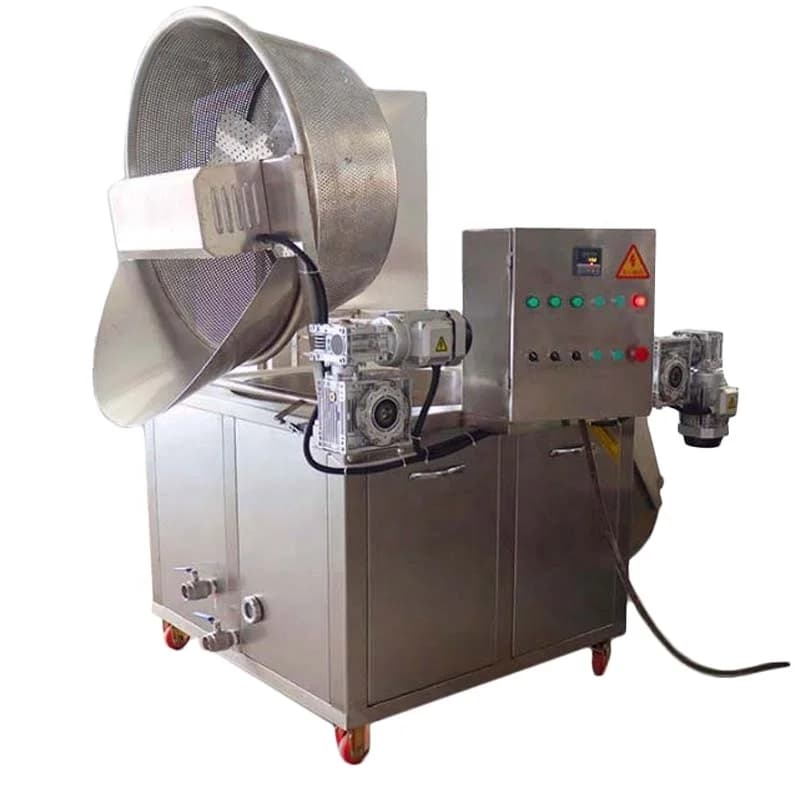 Friggitrice Industriale Personalizzata ad Aria per Patatine Fritte, Macchina per Chips di Patate in Acciaio Inossidabile per Lavorazione Alimentare