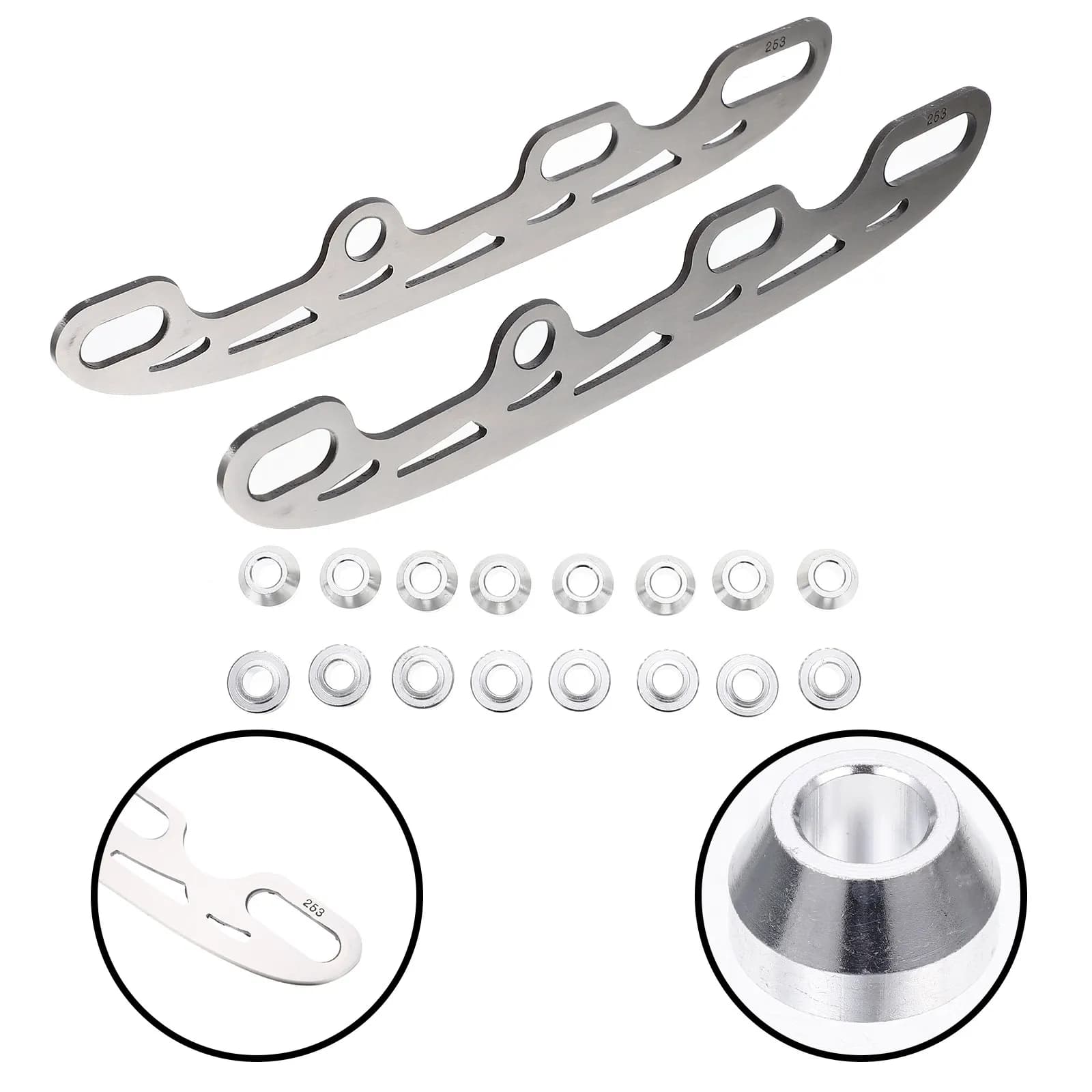 Ice Skate Metal Replacement Parts Roller Skate Shoe Accessories Durable Skating Repair Supplies