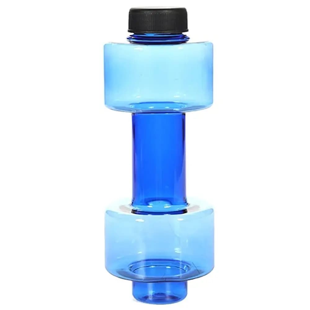 Leakproof Dumbbell Water Cup Dual Purpose Large Capacity Dumbbell Water Bottle Unisex Portable Sports Water Cup Home