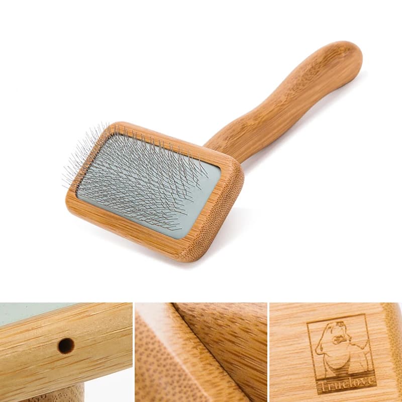 Winhyepet-Peli per animali domestici rimuove i peli, spazzola in acciaio inossidabile, pettine per demolizione, nodo per deshedding, strumento per toelettatura