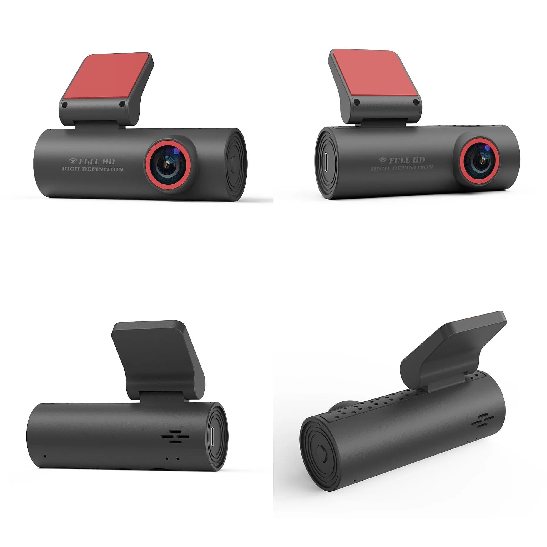 Hidden Dash Cam 2196P HD WiFi Front and Rear Dual Recording Car 4K