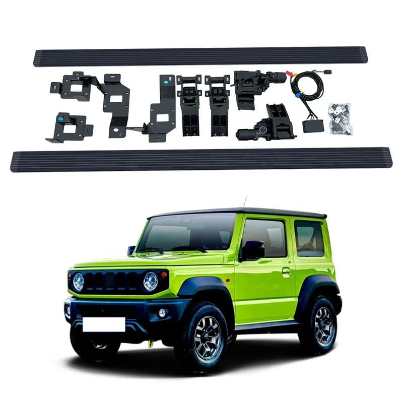 Noble Customized Aluminum Alloy Automatic Electric Foot Pedals Power Running Boards for Jimny 2 Doors Side Step 2019
