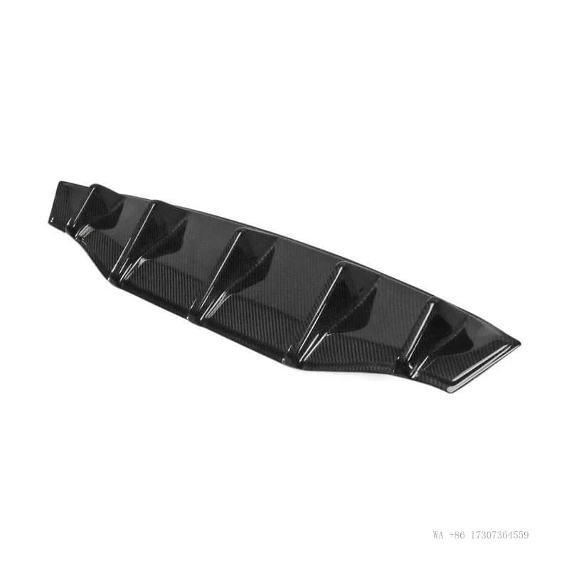 Hot For Kia Stinger Carbon Fiber Type M Rear Bumper Lip Diffuser Add on