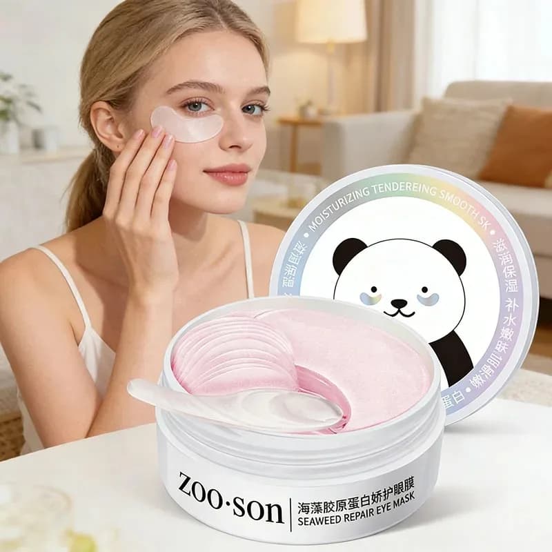 60 pcs Gold Crystal Collagen Mask For Eyes Moisturizing Beauty Scratch Anti Circle Dark Eye Bags Removal Eyes Care Patch For Eyes
