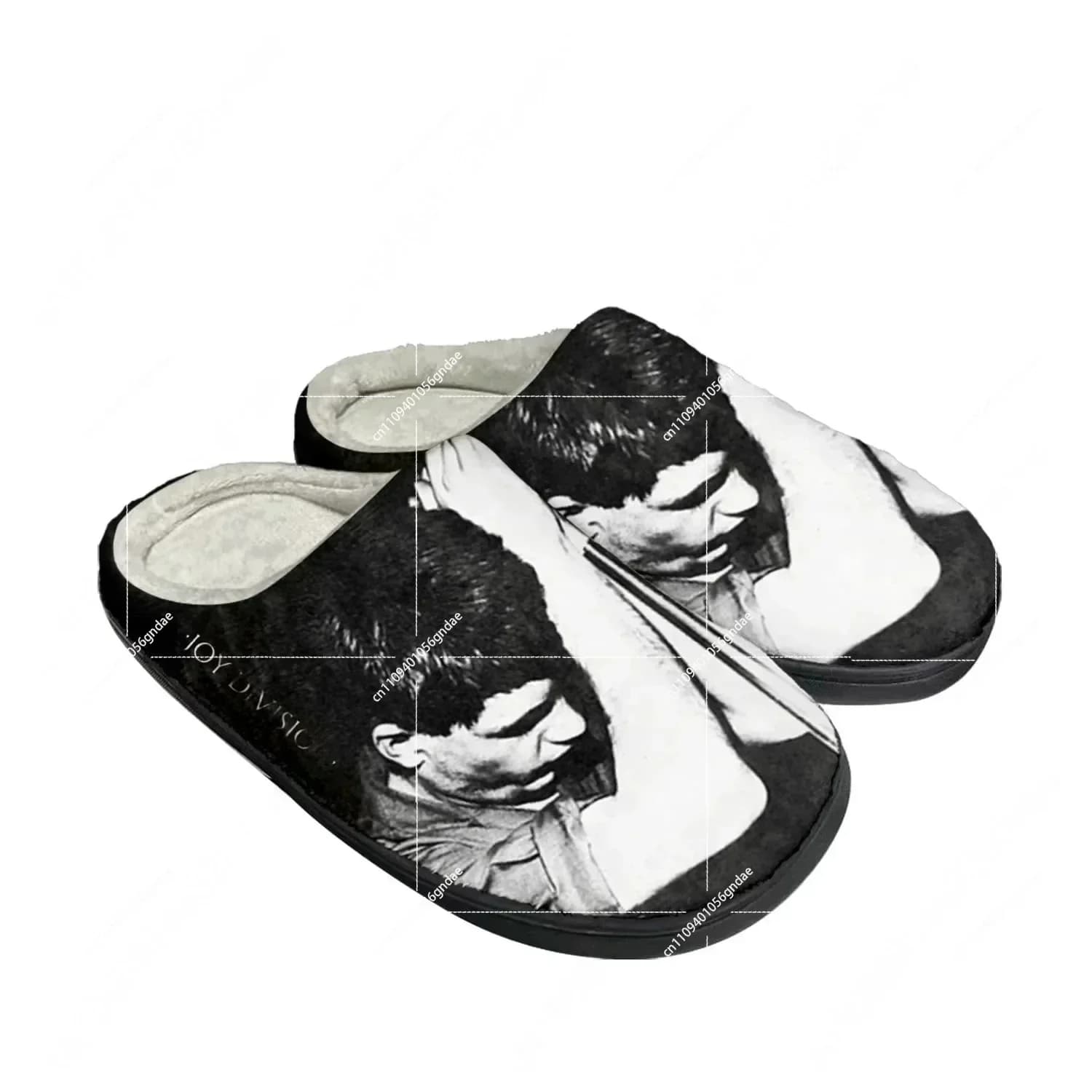 Joy Division Rock Band Home Cotton Custom Slippers Mens Womens Sandals Plush Bedroom Casual Keep Warm Shoes Thermal Slipper
