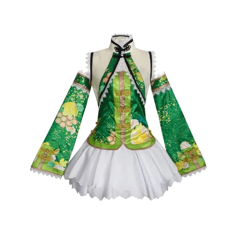 Ama vivi! Koizumi Hanayo Cheongsam Costumi di risveglio Donna Abito da ballo cinese Costume Cosplaya;2,c'4,h.