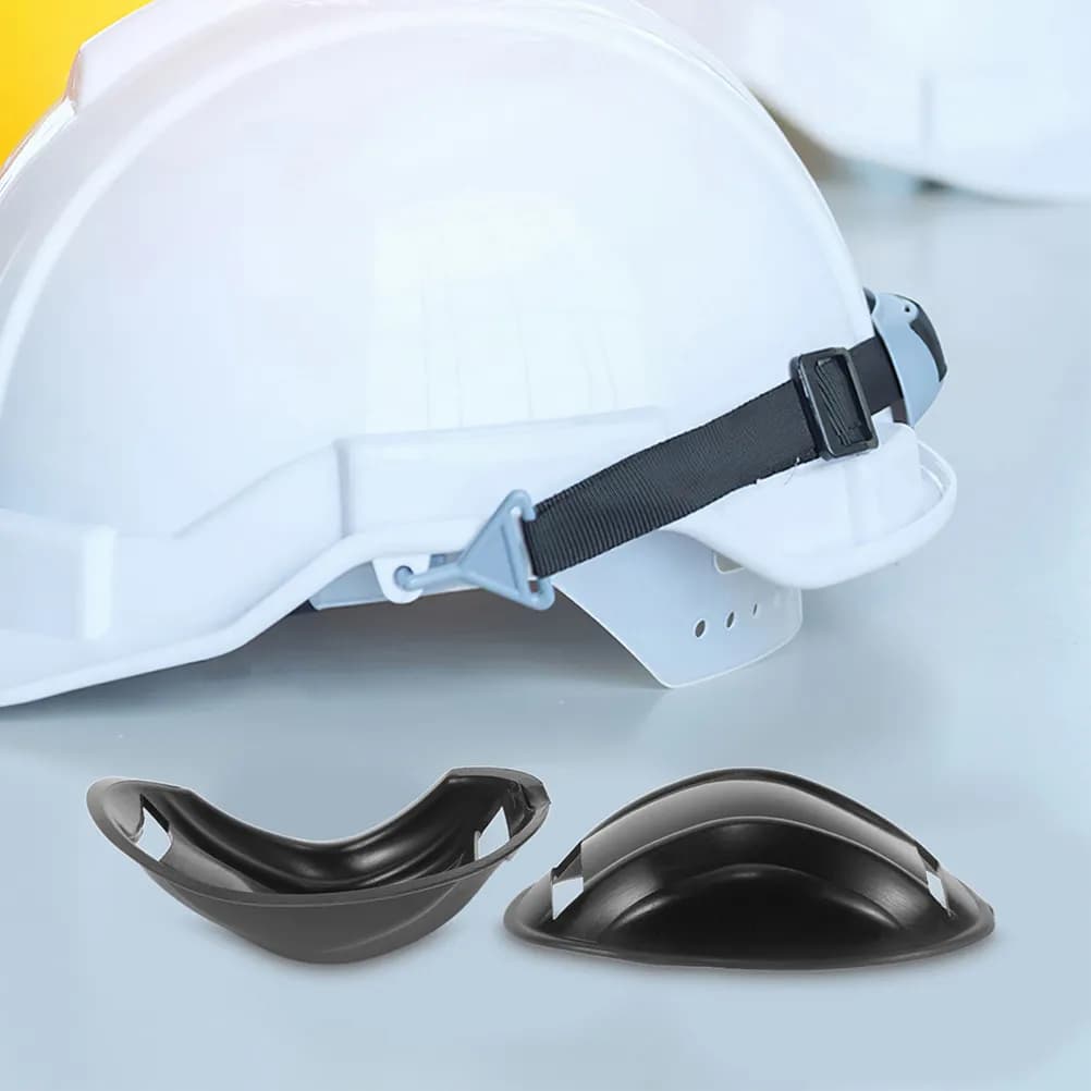 10 Pezzi Protezioni per il Collo del Casco da Moto in Plastica Morbida e Confortevole, Cuscinetti Antiscivolo Regolabili per Caschi da Bici, Sci e Sport