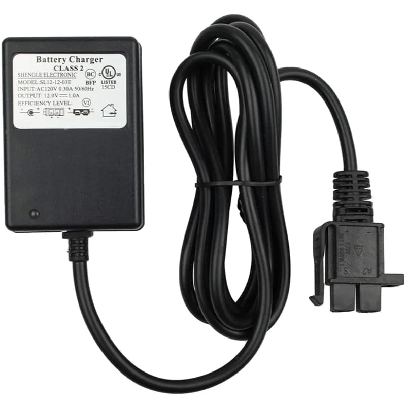 Caricabatteria 12 V per bambini Ride On Toys, adattatore di alimentazione per Yamaha Raptor 700R 12 Volt per bambini ruote elettriche auto
