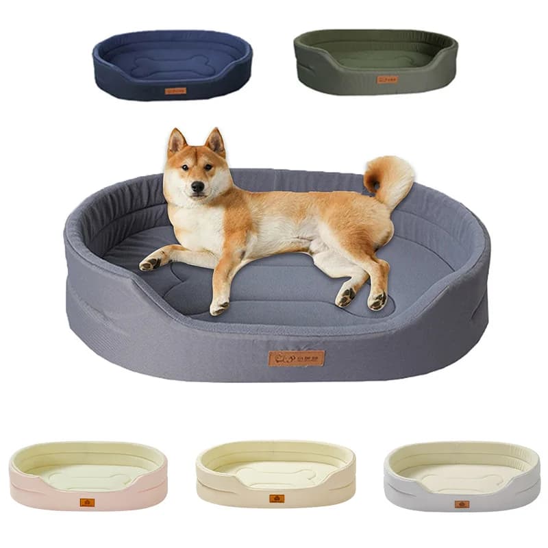 Letto per cani in pile polare Tessuto Oxford impermeabile 600D e caldo pile polare invernale bifacciale disponibile Adatto a tutte le stagioni