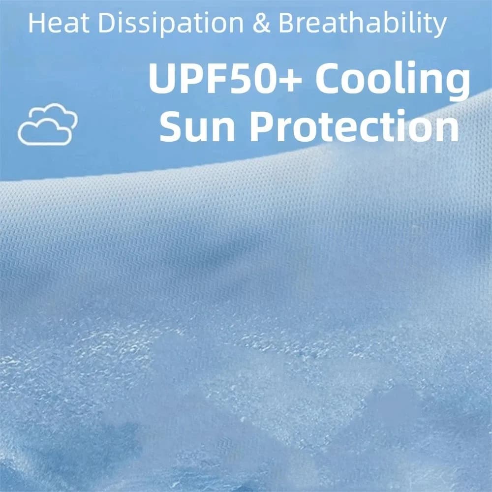 Non-Slip Sun Protection Gloves Waterproof Comfortable Ice Silk Riding Gloves Lightweight Breathable Summer Driving Mittens