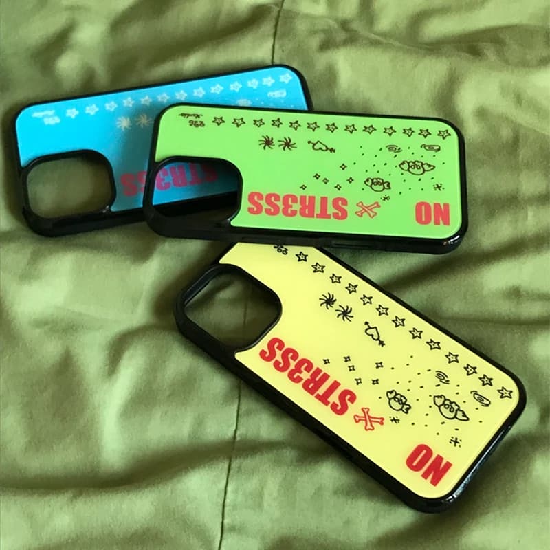 Custodia per telefono coreana alla moda con lettere e stelle per iPhone 17 Air 16 Pro Max 15 14 Plus 13 12 11 Pro, cover posteriore in silicone antiurto