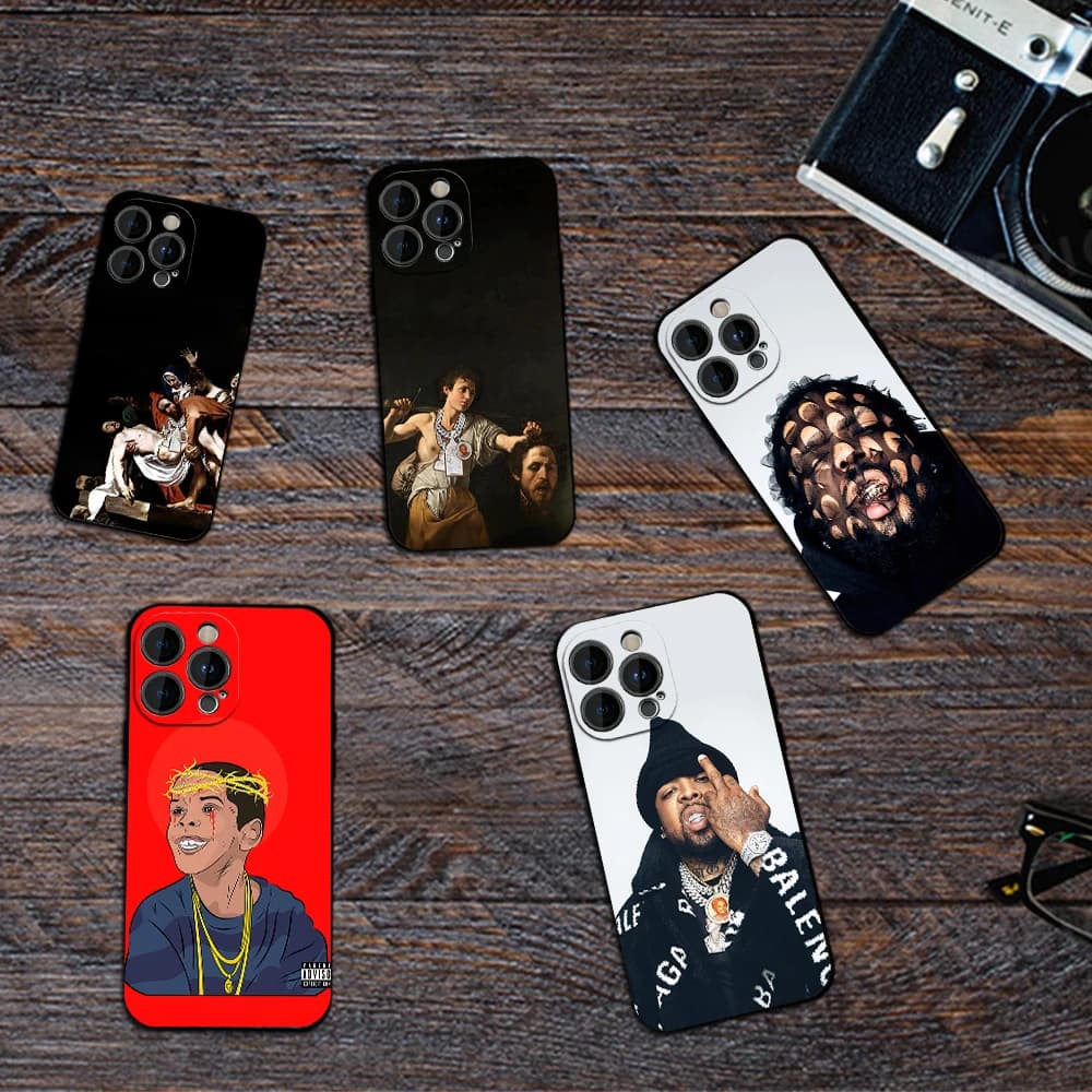 W-Westside G-Gunn And Then You Pray for Me Phone Case for iPhone 12 11 13 14 15 16 Max Pro Plus Black Soft Silicone Cover