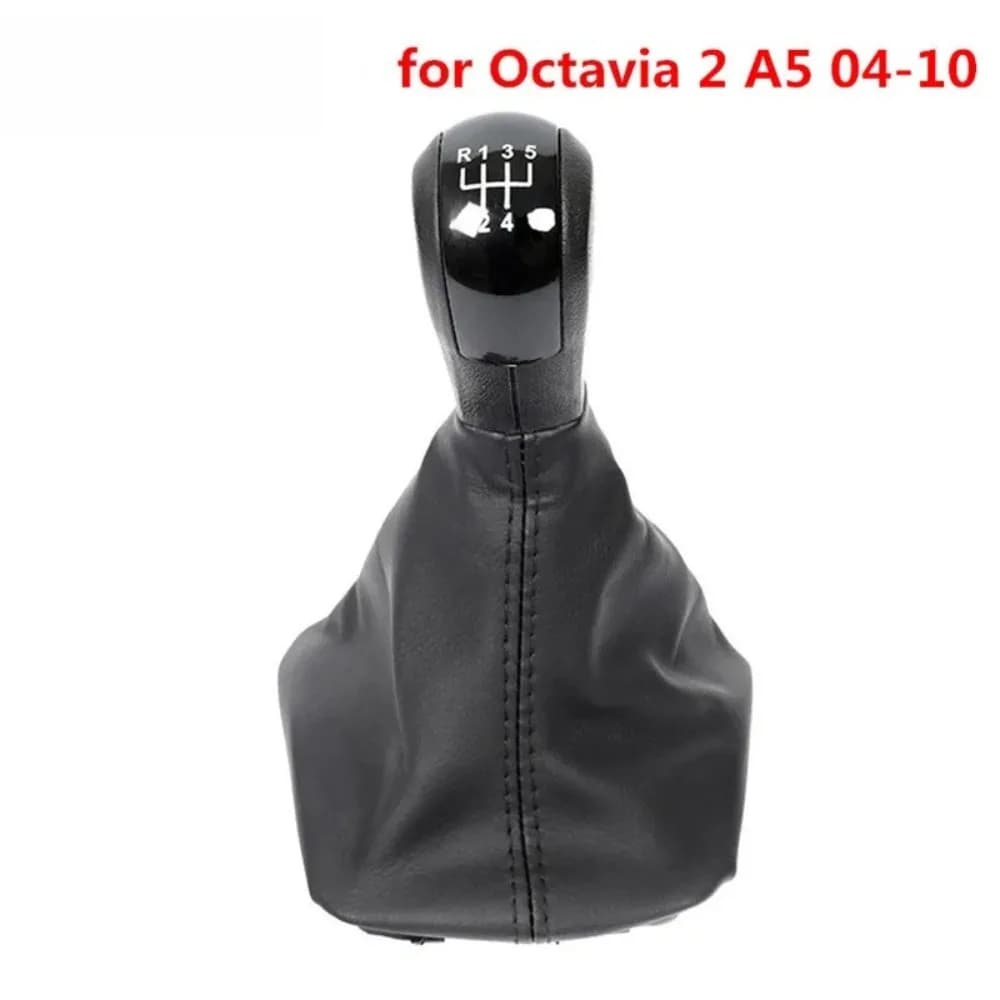 Per Skoda Octavia 2 A5 2004 - 2010 Pomello del cambio con cuffia del cambio, Leva del cambio POMO, Sfera del cambio