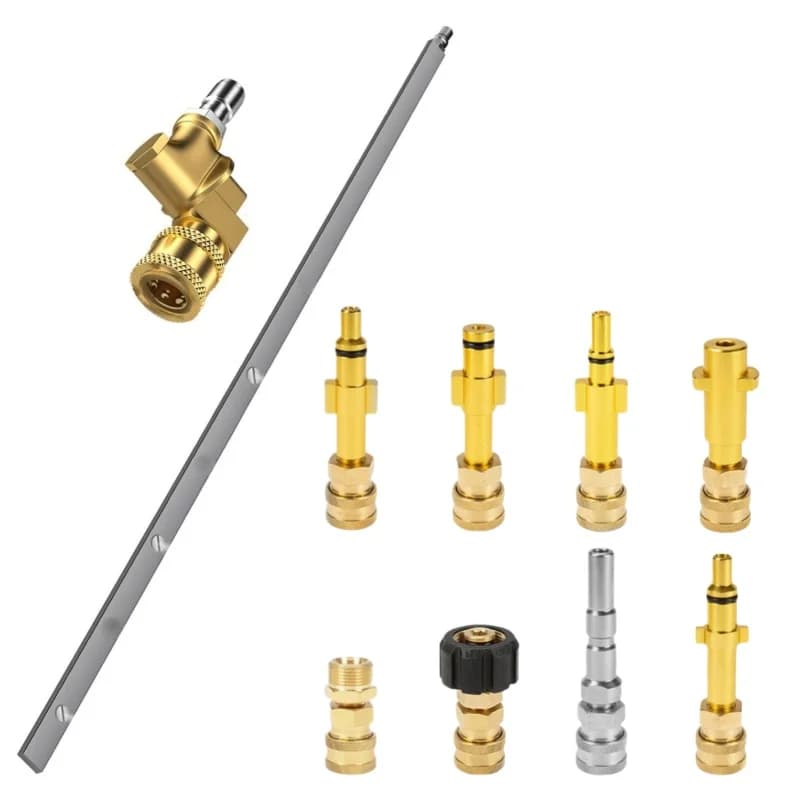 Kit of tools for cleaning radiator condenser without removal of water tank for car High pressure cleaner for Karcher LAVOR STIHLE AR Greenworks