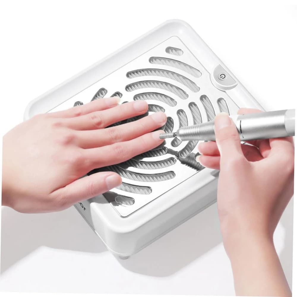 Professional nail vacuum cleaner for nails Dust collector Fan for powder absorber for manicure with removable filter