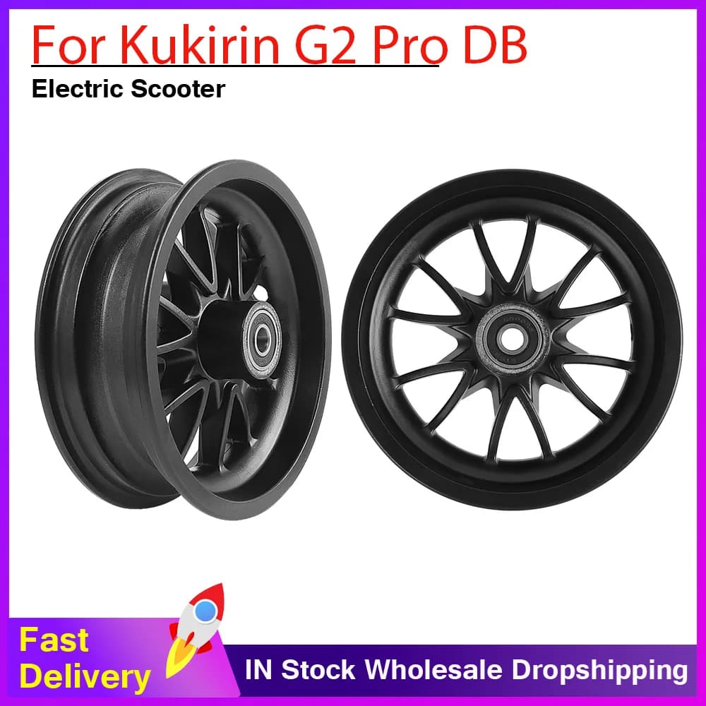 Per KUGOO KIRIN Kukirin G2 Pro DB Mozzo ruota Scooter elettrico Mozzo ruota Cerchione in acciaio Accessorio parte di ricambio