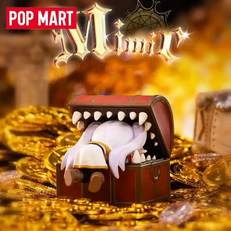 POP MART GONG FRIEREN Series Mystery Box Originale Blind Box Giocattoli a Sorpresa Borsa Anime Figure Ornamenti da Scrivania Modello Regalo Ragazza