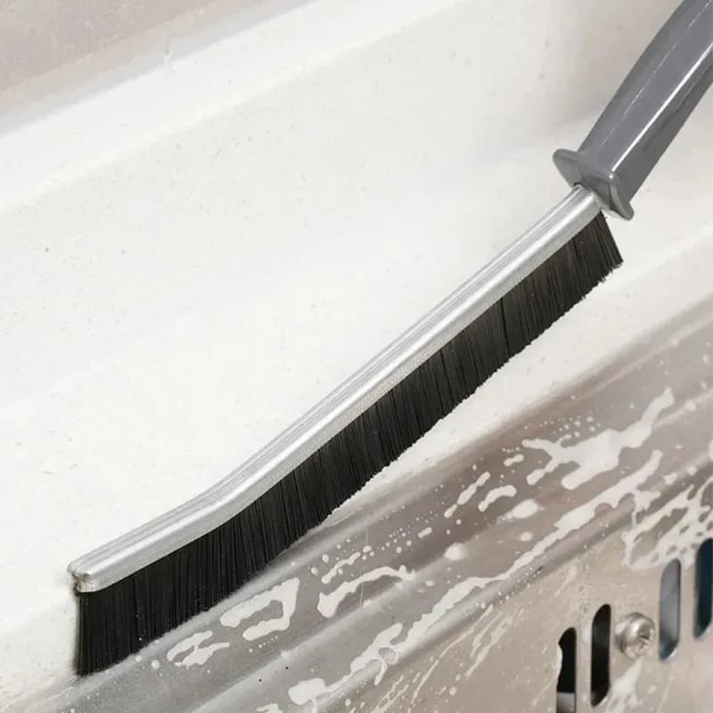 Spazzola Pratica per la Pulizia delle Fughe, Spazzole Dure per la Pulizia degli Angoli Morti delle Piastrelle del Bagno e del Pavimento della Doccia, 8/1 Pezzi
