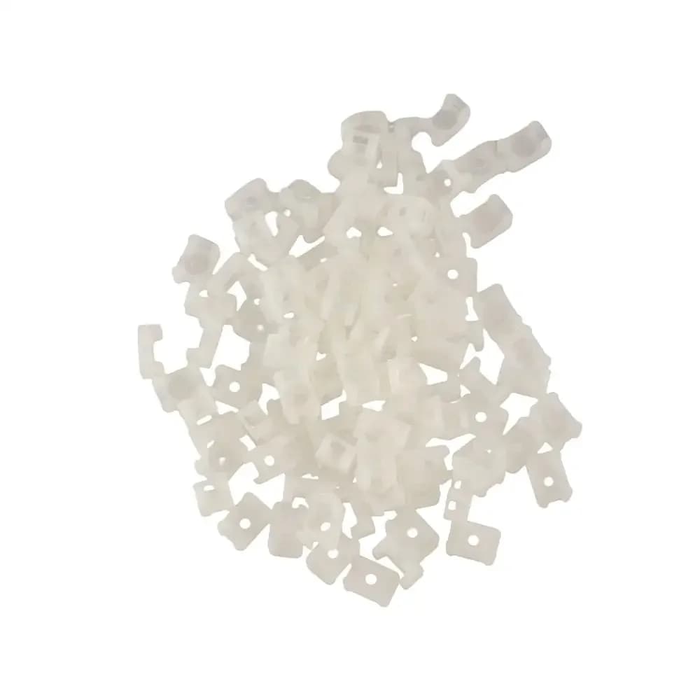 Supporto per fascette stringicavo in nylon, base di fissaggio in plastica, fermacavo, morsetto per cavi