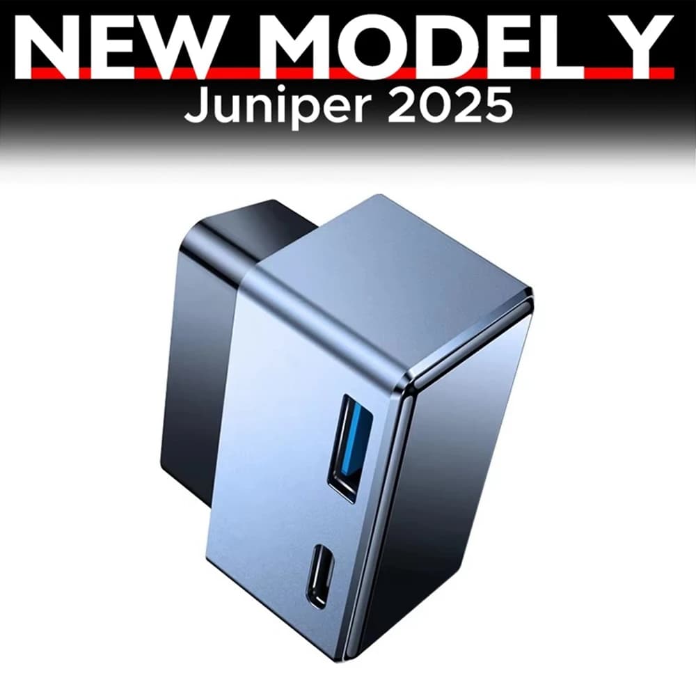 Adattatore OBD per Tesla Nuovo Modello Y LAUNCH 2026 2025 Juniper 2025+ Splitter di Ricarica con Porte USB e TYPE-C