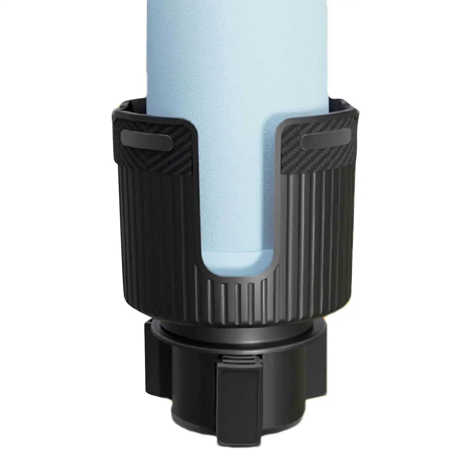 Adattatore Espandibile per Portabicchieri Auto con Base Regolabile, Organizzatore per Bottiglie, Adattatore per Portabicchieri Grande per SUV, Camion, Berline, Camper
