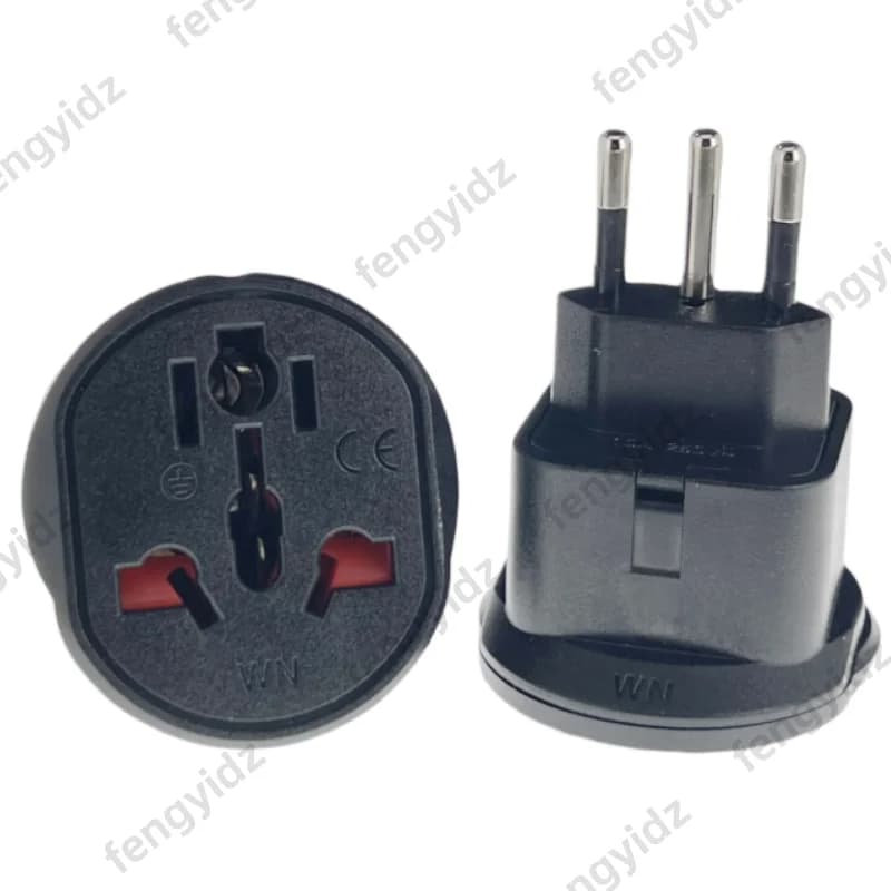 Universal Switzerland Plug Adapter 3 Pin EU Euro AU US UK To Swiss Travel Adapter Electric Power Cord Charger Socket Outlet