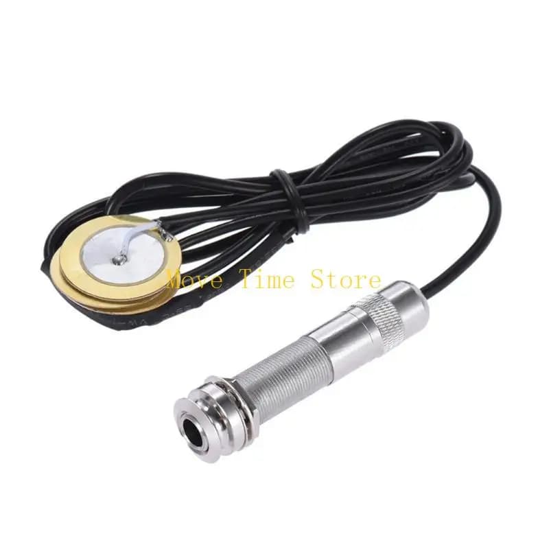 Pickup per chitarra 92me Piezo Contatto stabile Pickup microfono auto adesivo per il violino chitarra violino banjo