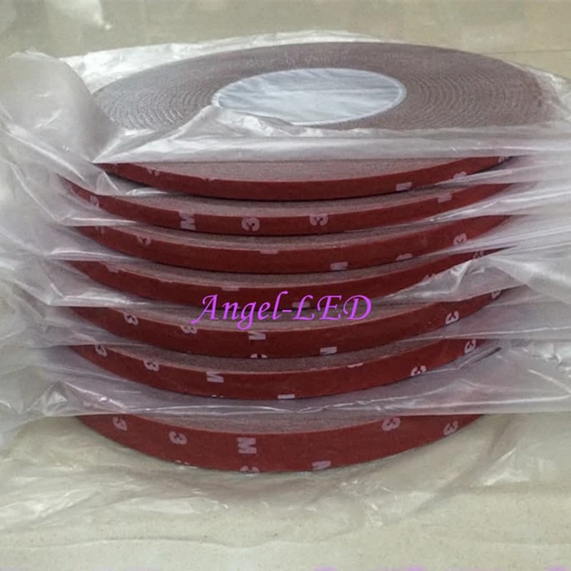 New33M/Rotolo 5 8 10 12mm Automobiles Nastro Per Auto Camion Schiuma Acrilica Doppio Lato Nastro Adesivo Auto Esterno Nastro Adesivi Per Auto
