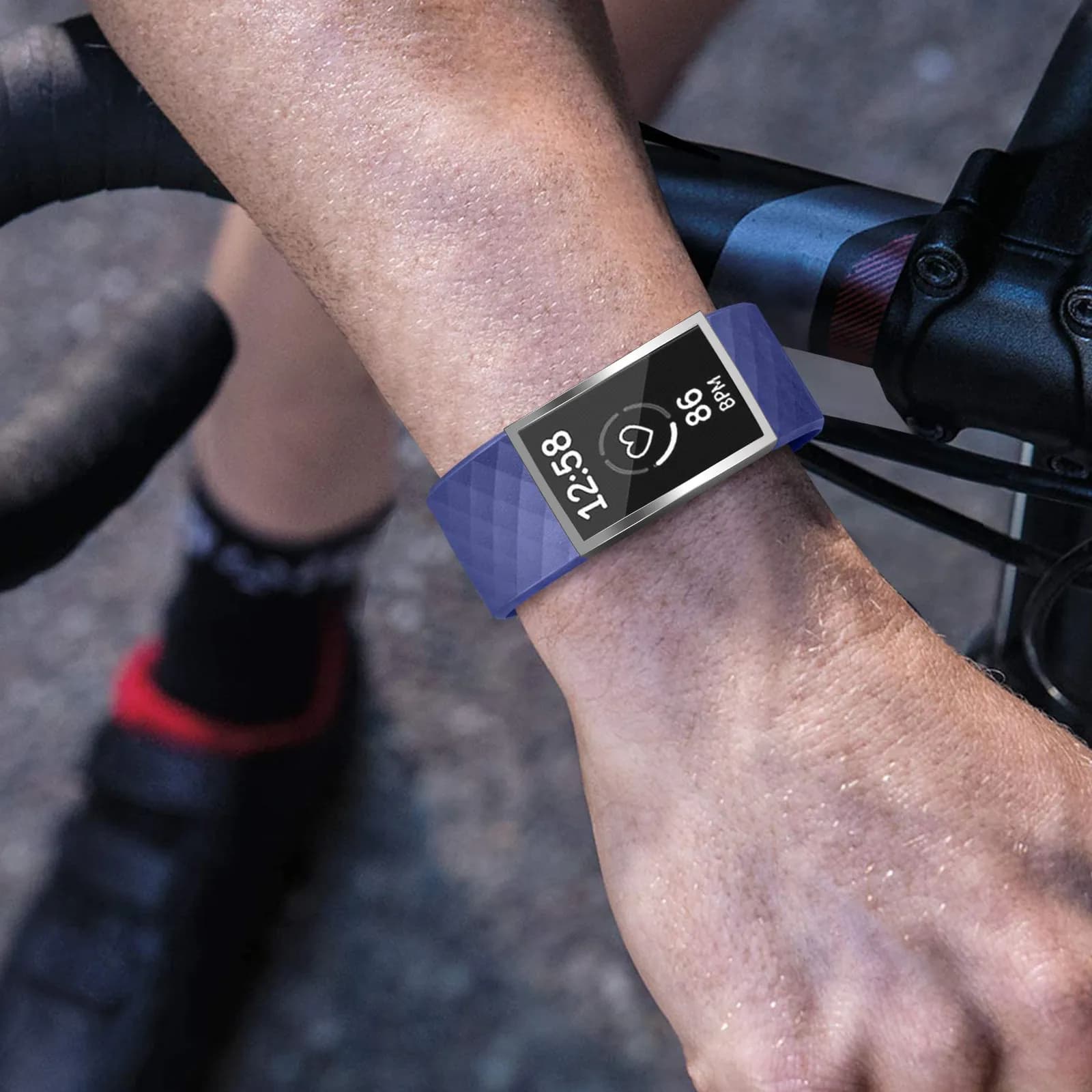 1 Pezzo Cover Protettiva Integrale in TPU Antiurto per Smartwatch Compatibile con Charge 2 3, Protezione Flessibile per Orologio