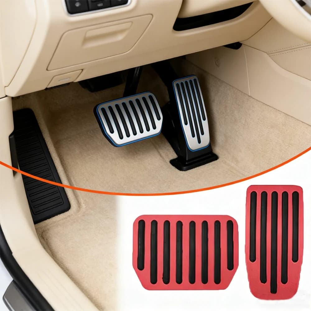 Per Tesla Model Y Juniper 2025: Tappetini Antiscivolo in Alluminio per Pedali Acceleratore e Freno, Accessori Performance