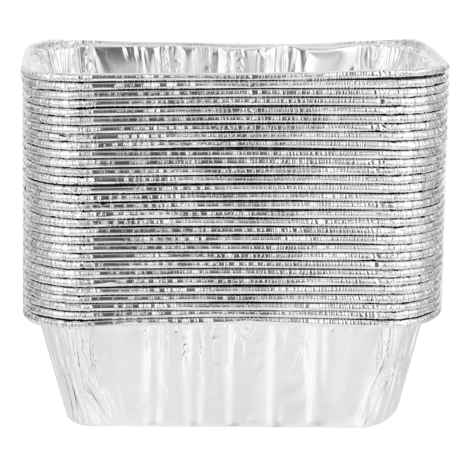 30 Pezzi di Vaschette Monouso in Alluminio da 430ML per Torte, BBQ, Cibo da Asporto, Contenitori per Griglia, Forniture per la Casa