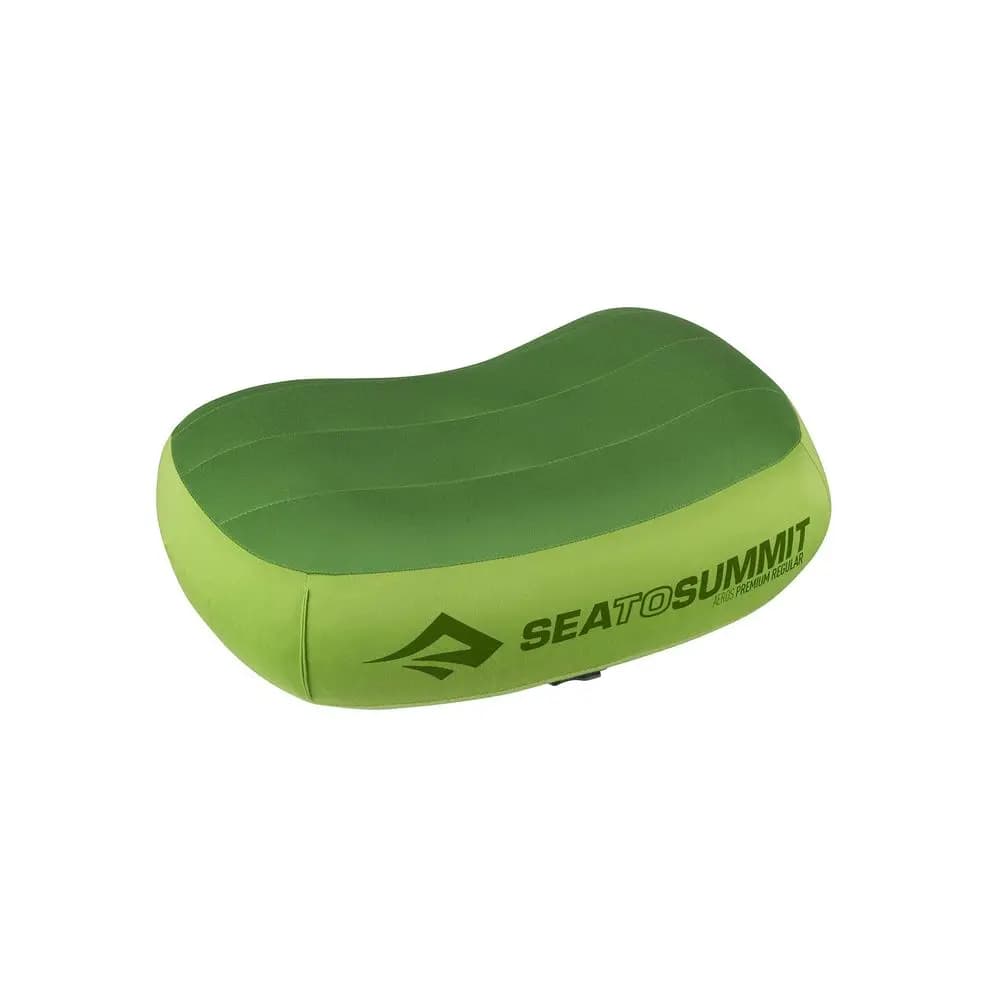 Cuscino da viaggio gonfiabile Aeros Premium, regolare, verde lime