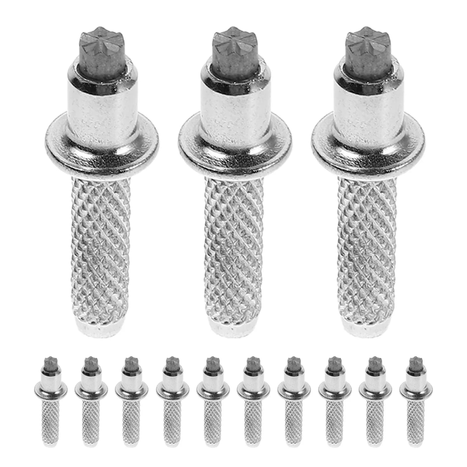 18Pcs Tungsten Steel Trekking Pole Tips Replacement Hiking Stick Accessories Metal Ends for Mountain Climbing Walking Poles