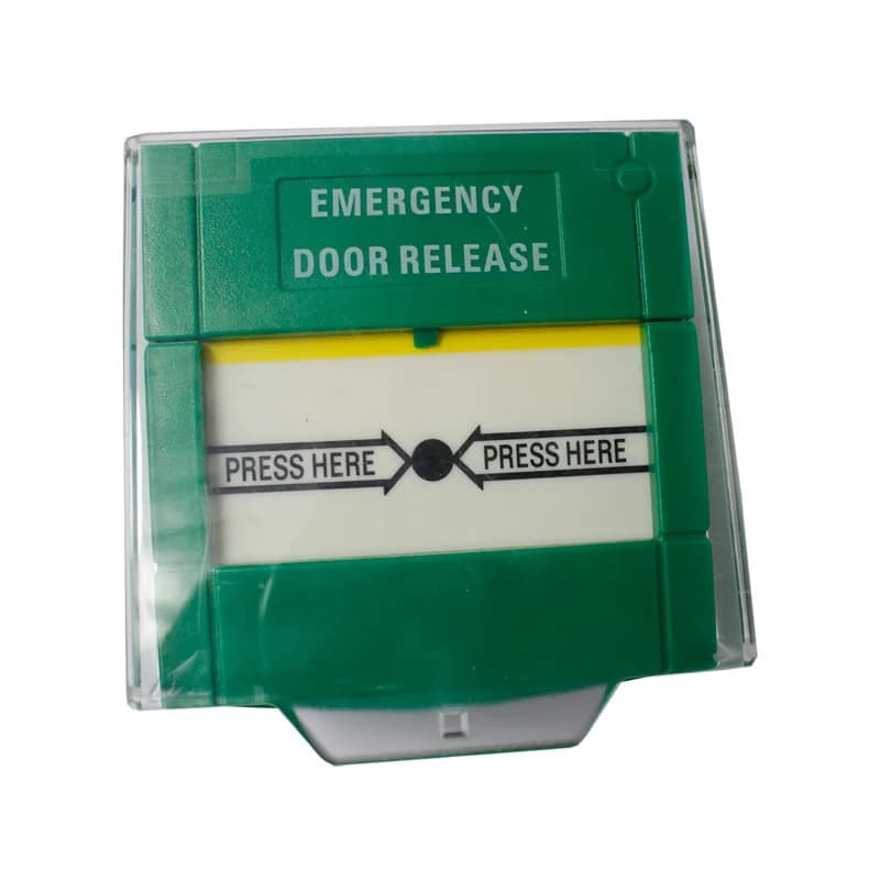 Interruttore di allarme di emergenza ripristinabile smerigliato pressofuso 86 pannello pulsante di emergenza antincendio pulsante di rilascio della porta urgente